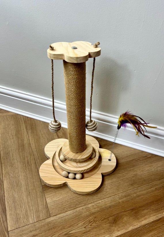 Cat toy ball tower hot sale