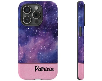 Night Sky Phone Case Personalized iPhone Case Night Sky Decor Gift For Her Stars iPhone Case Custom Name 8 X 11 12 13 14 15 Pro Max