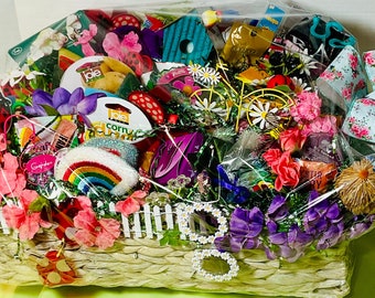 Custom Theme Gift Basket-School Fundraiser-Cute Care Package-Just Because-Study Break-Sports Gift Basket-Taste of Home-Fandom Gift-Raffle