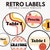 Classroom Labels, Retro Classroom Labels, Retro Classroom Decor, Groovy ...