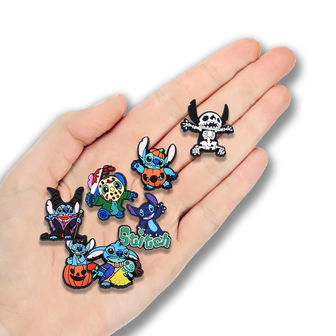 Stitch Shoe Charms Lilo and Stitch Crocs Charms Stitch Etsy