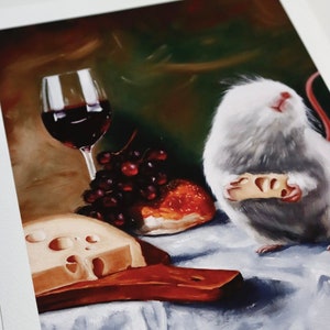 Oil Painting Art Print