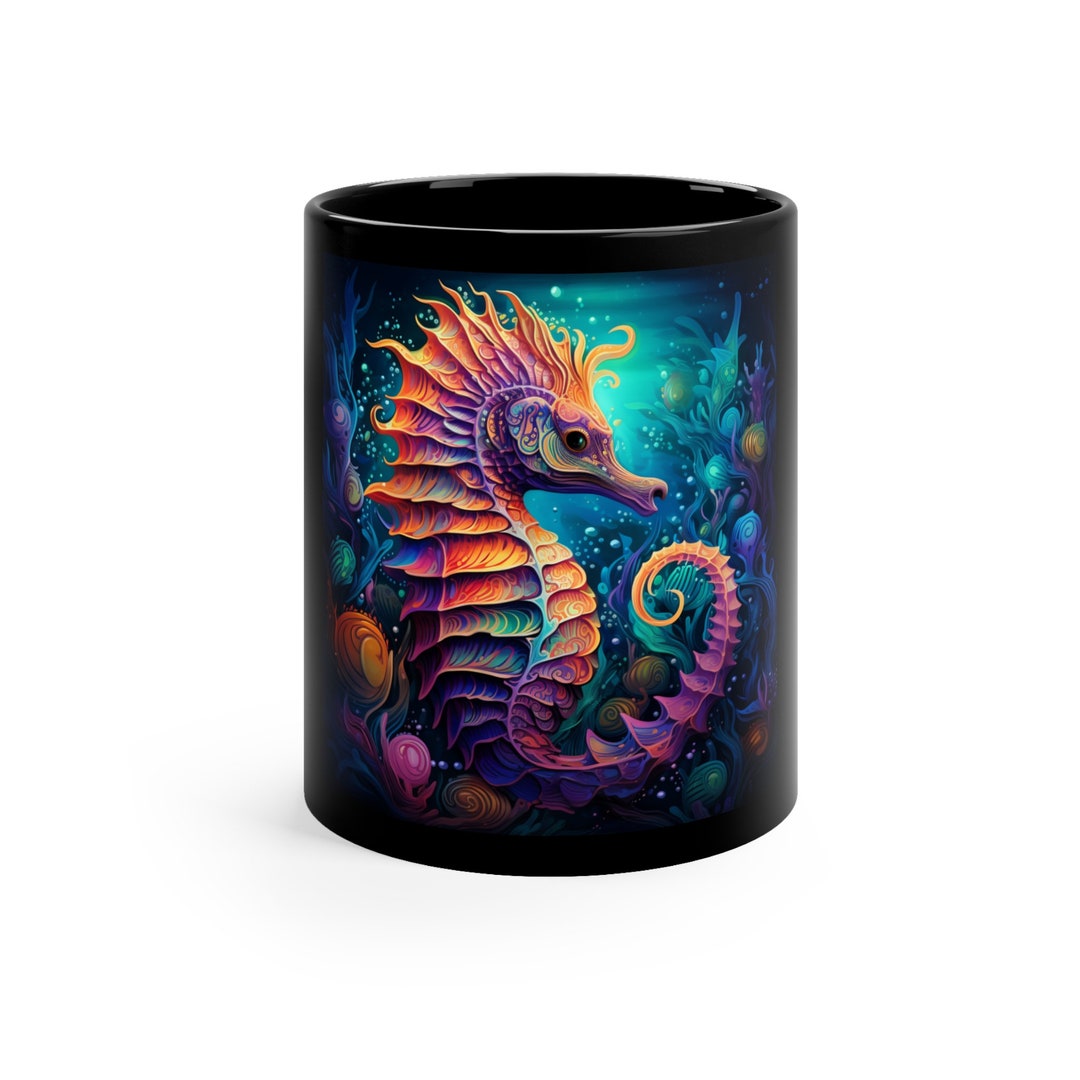 Seahorse Coffee Mug Etsy