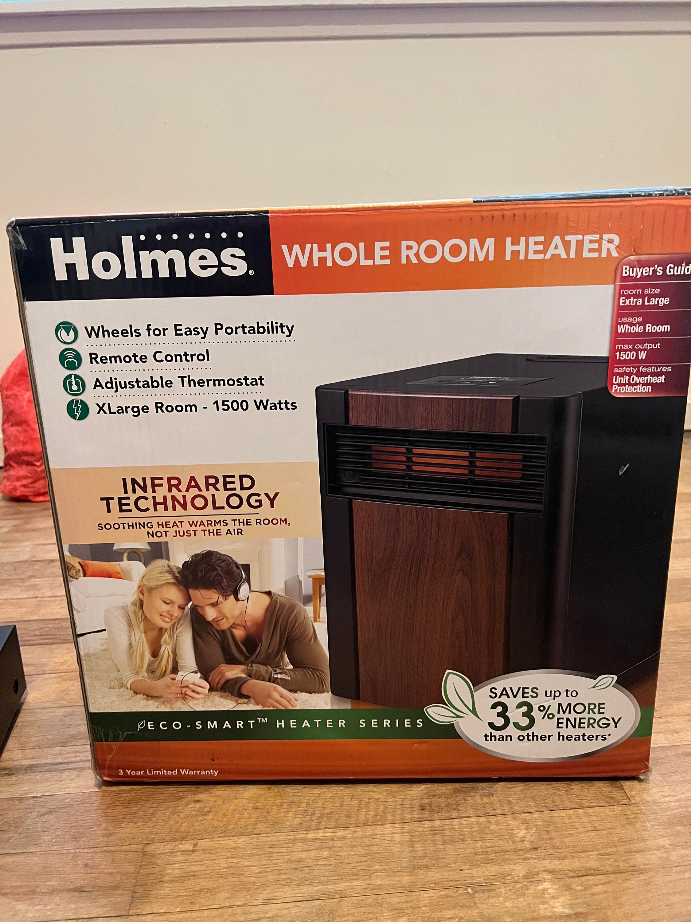 Holmes HRH6504ERE Infrared Heater NIB - Etsy