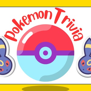 Pokemon Trivia Quiz: 25 vragen (Powerpoint voor presentatie en PDF voor afdrukken)