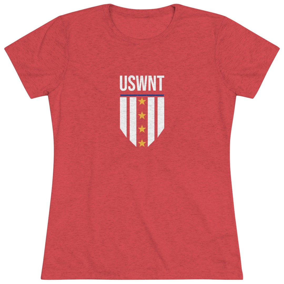 US Women's National Team USWNT Soccer Triblend Tee Etsy