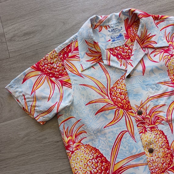 Vintage 40s 50s Style Japan Reproduction ALOHA Hawaiian Shirt SUN 