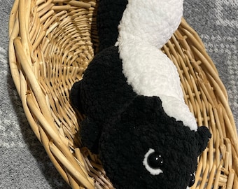 Sunny Skunk Crochet Pattern (Pattern Only)