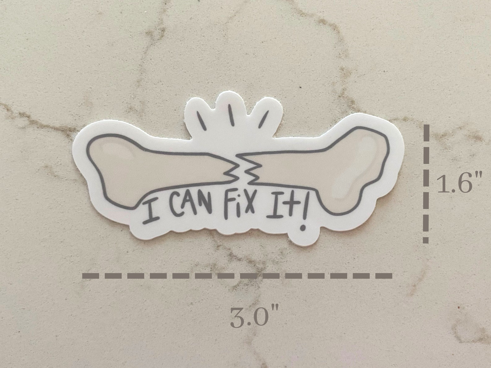 I Can Fix It Sticker, Medical Stickers, for Kids, for STEM, for ...