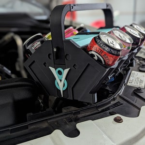 3D Printed V8 Engine Can Cooler for Beer & Soda | Durable Metal Hardware | Free Shipping