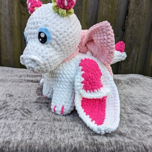 Strawberry Crochet Dragon Pattern