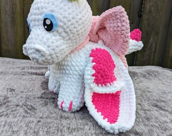 Strawberry Crochet Dragon Pattern