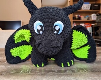 Patron Amigurumi Dragon au crochet (PDF)