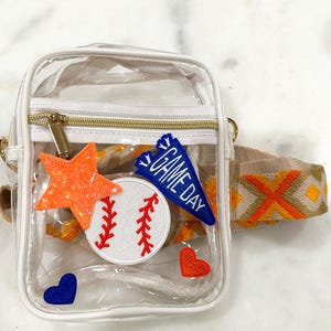 Astros Themed: Stadium Clear Bag w/Patches