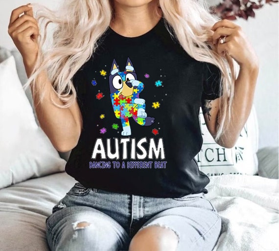 Cute Psychostick Band Bluey T Shirt For Adults, Bluey Merchandise -  Allsoymade