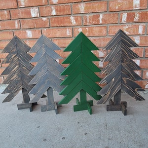 Wooden Christmas Tree, Christmas Wood Trees, Standing Christmas Tree, Farmhouse Christmas Tree, Handmade Christmas Tree, Rustic Wooden Tree.