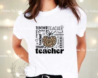 D141 Teacher | Diseño #5 | DTF Transfers | DTF