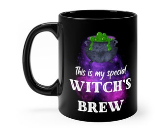 This is My Special Witch's Brew Black mug 11oz