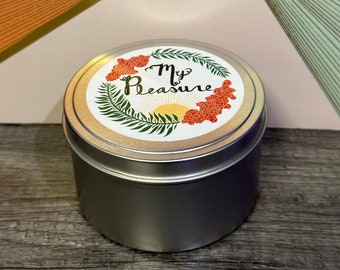 8oz Soy Wax Candles / Handmade / Hand Poured / Home Decor / Multiple Fragrances Available / Gifts / Anniversary Gifts