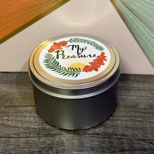 8oz Soy Wax Candles / Handmade / Hand Poured / Home Decor / Multiple Fragrances Available / Gifts / Anniversary Gifts