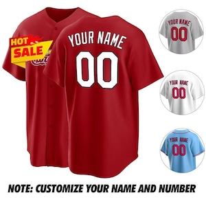 MLB St. Louis Cardinals Mix Jersey Custom Personalized Hoodie