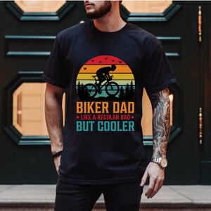 Biker dad shirt, Funny biking shirt, Cycling tshirt, Mountain bike, Cycling dad gift, Christmas gift for biker dad, Cyclist dad, BMX shirt