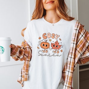 Cute fall shirt, Trendy fall shirt, Cute autumn shirt, Cute pumpkin shirt, cute halloween shirt, cute fall tee, aesthetic shirt