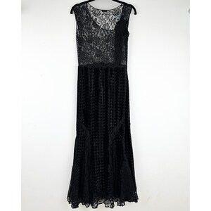knee length dresses for ladies Long Dress in Devore' Velvet 42 main image 0