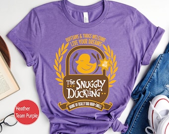 Snuggly Duckling Tarvern Comfort Colors Shirt, Tangled T-shirt, Disney Rapunzel Princess Shirt, Disneyland Family Trip, Magic Kingdom Tee