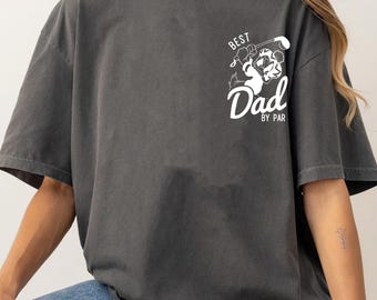 Donald Duck Best Dad By Par T-shirt, Disney Golf Dad T-Shirt, Cool Dads Club Shirt, Father’s Day Gift for Golfers, Disney Golf Trip Shirt