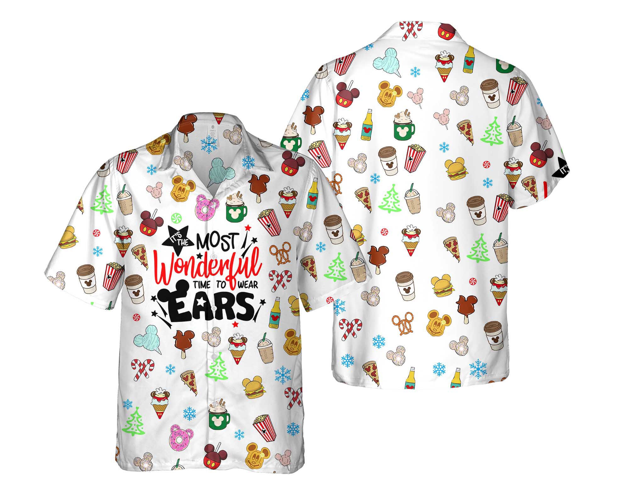 It's The Most Wonderful Time To Wear Ears Hawaiian Shirt