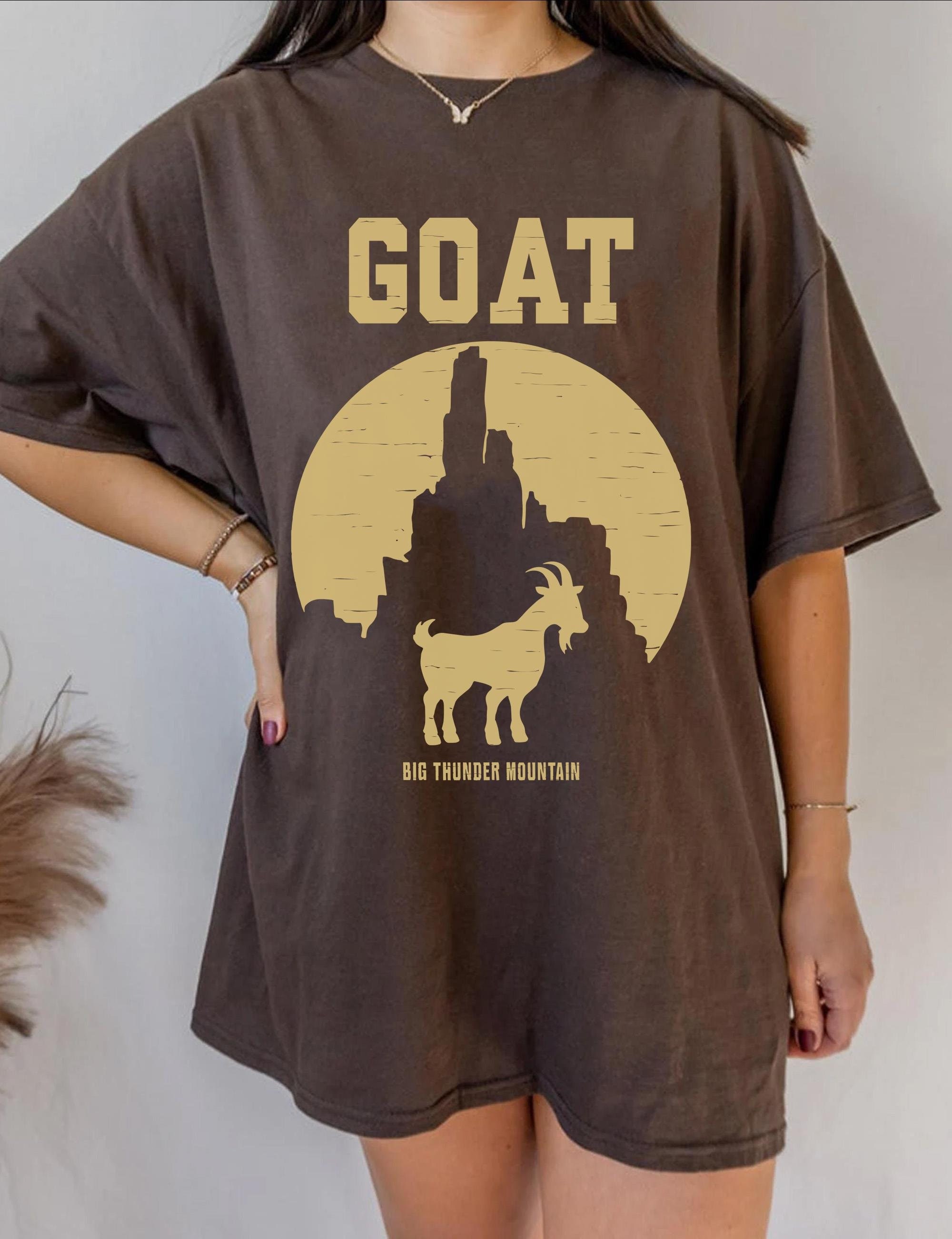 Billy the Goat Big Thunder Mountain Railroad Comfort Colors Shirt Billy the Goat Big Thunder Mountain Railroad Comfort Colors Shirt