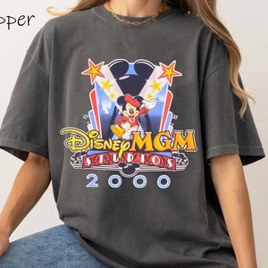 Retro Mickey Mouse Mgm Studios Comfort Colors Shirt, Disney Theme Park T-shirt, Mickey Mouse Shirt, Disneyland Family Trip, Magic Kingdom