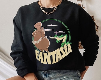 Fantasia Hyacinth Hippo And Ben Ali Gator Comfort Colors Shirt, Vintage  T-shirt, Disneyland Family Trip, Magic Kingdom, Birthday Gift