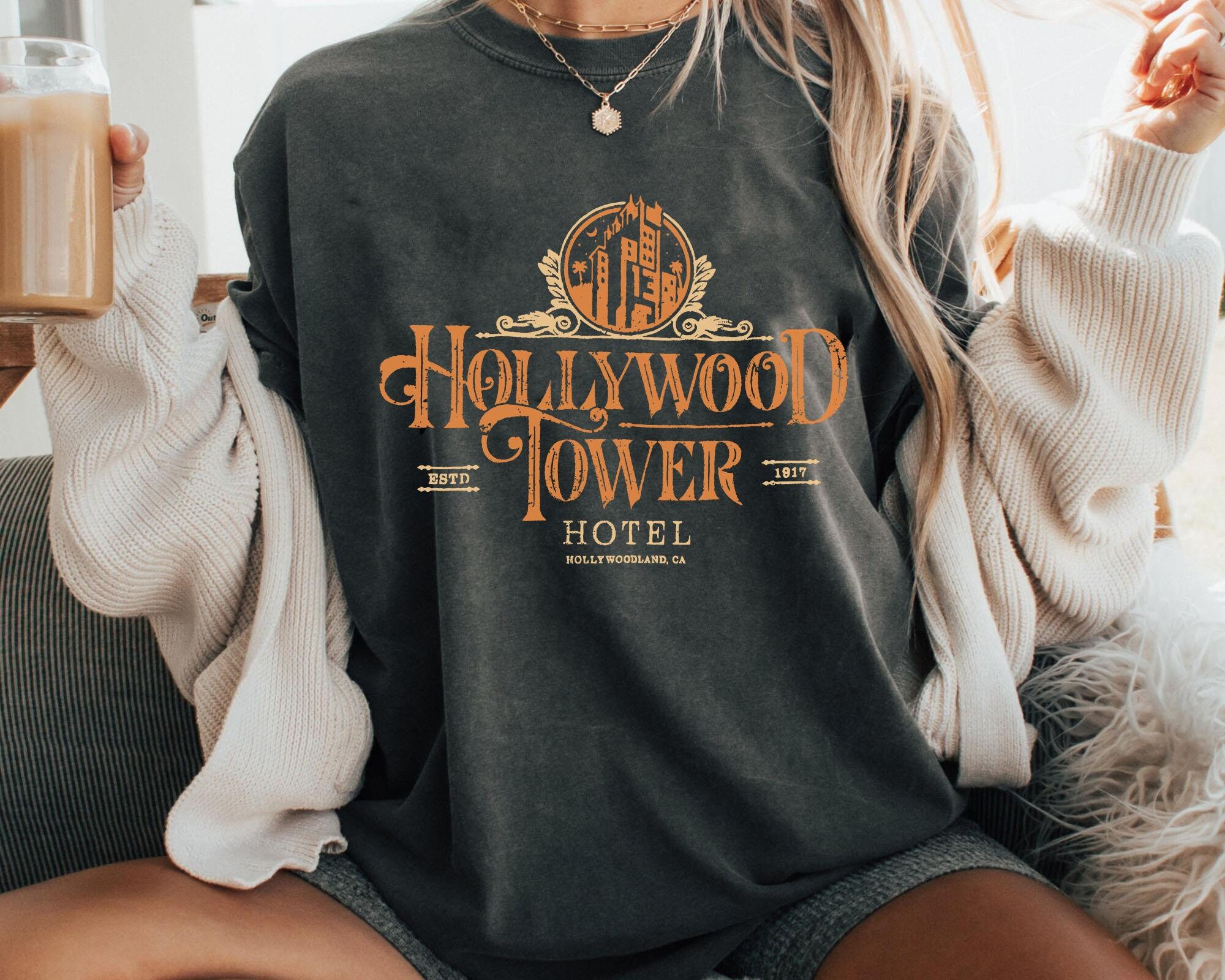 Hollywood Tower Hotel Comfort Colors Shirt, Vintage Disney