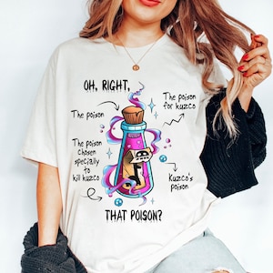 Oh Right That Poison Llama Poison For Kuzco Comfort Colors Shirt, The Emperor&#39;s New Groove T-shirt, Vintage Disney Shirt, Disneyland Trip