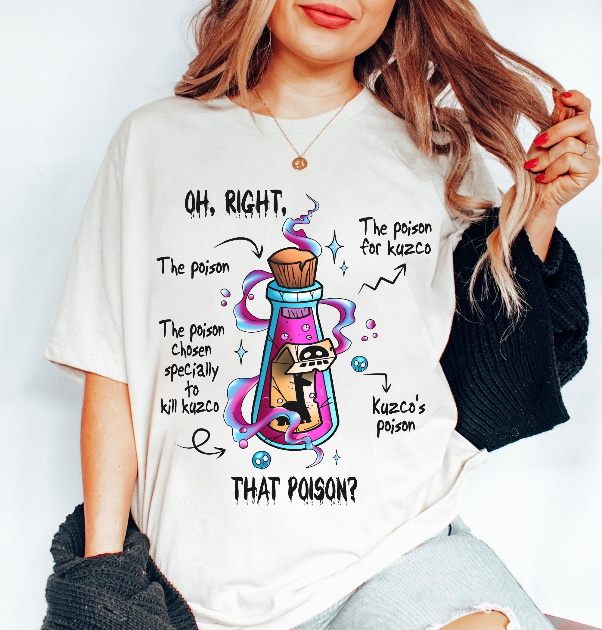 Oh Right That Poison Llama Poison For Kuzco Comfort Colors Shirt, The Emperor's New Groove T-shirt, Vintage Disney Shirt, Disneyland Trip
