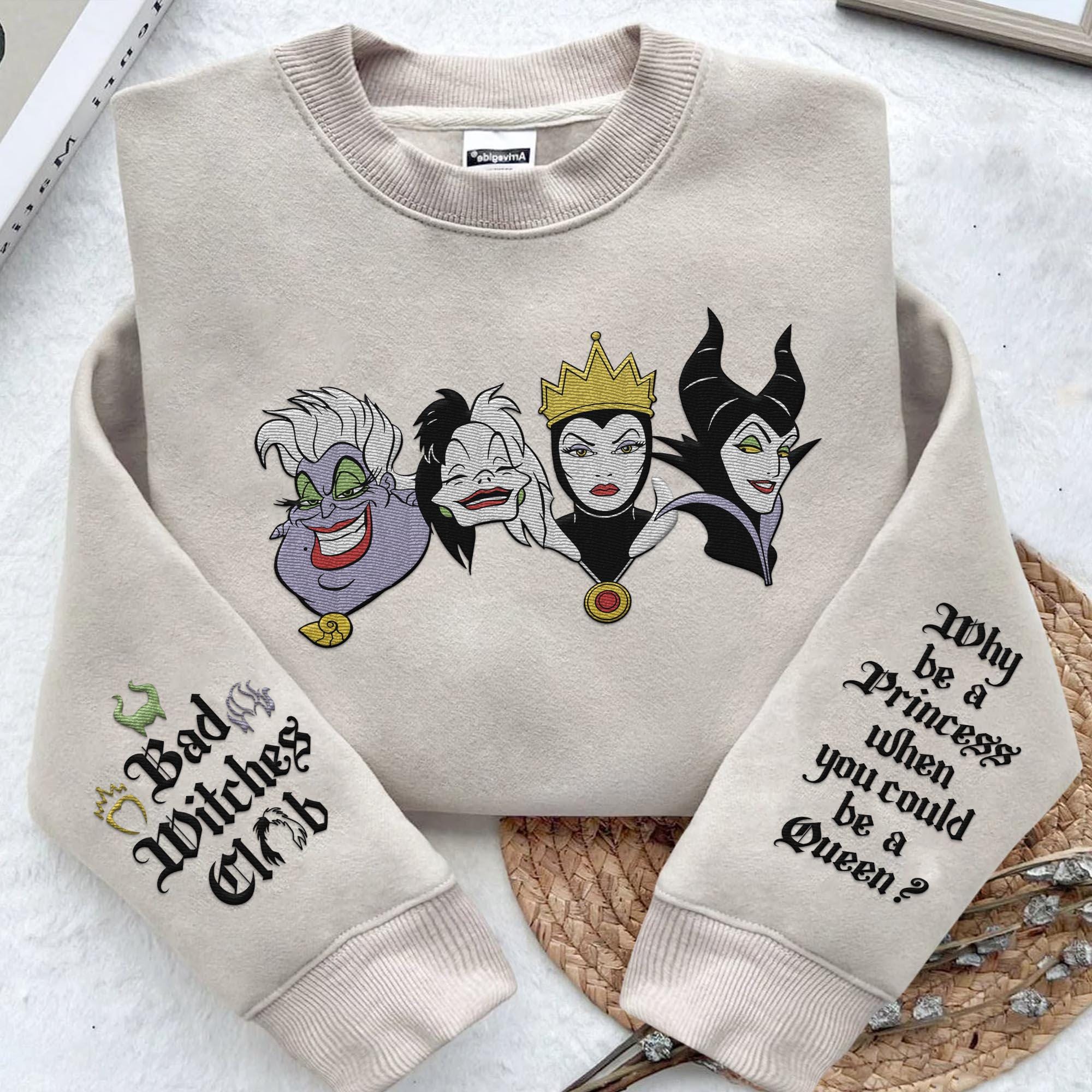 Embroidered V Neck Sweatshirt - Etsy