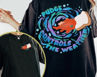 Double Sided Pudge The Fish Comfort Colors Shirt, Lilo & Stitch  Disney T-shirt, Disneyland Family Trip, Magic Kingdom,   World