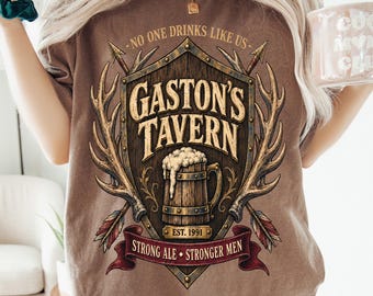 No One Drinks Like Us Shirt, Vintage Tavern Beer Tee, Mens Theme Park Shirt, Funny Dad T Shirt