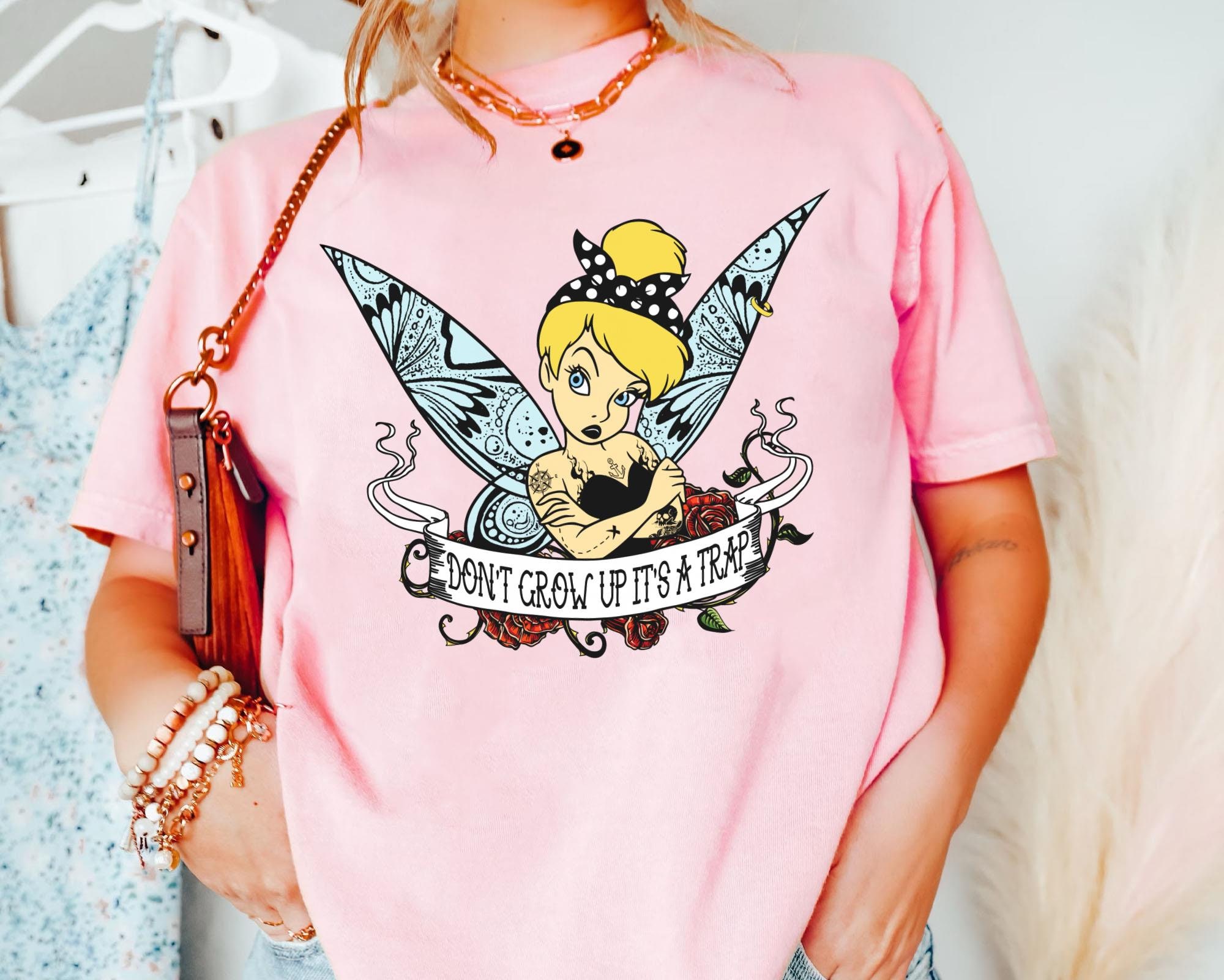 Clothing T Shirt Tinkerbell Tinkerbell Shirt V Neck