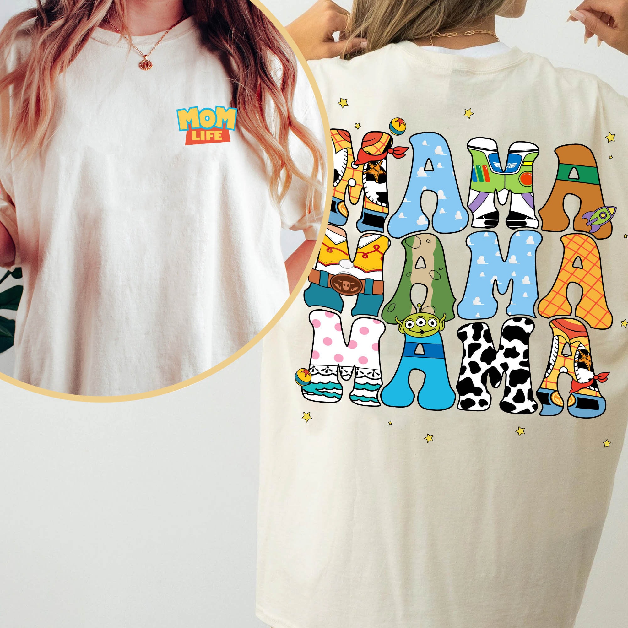 ★Urbandtype.★ Toy Story Caboom Graphic T-Shirt Cream UBEUT Disney Pixar Toy Story Duke Caboom Greatest Stuntman T-shirt