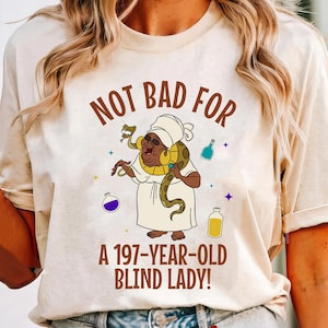 Mama Odie Not Bad For A 197 Year Old Blind Lady Comfort Colors Shirt, The Princess And The Frog Disney T-shirt, Family Trip 2026