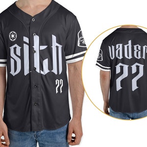 Personalized Star Wars Mandalorian Baseball Jersey –