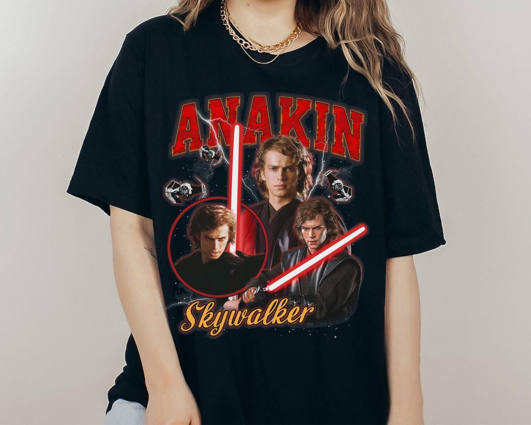 Vintage Anakin Skywalker Graphic Portrait Comfort Colors Shirt
