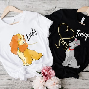 Lady And The Tramp Spaghetti Matching Couples Comfort Colors Shirt, Family Vacation 2024, Wedding Anniversary Gift For Him Her