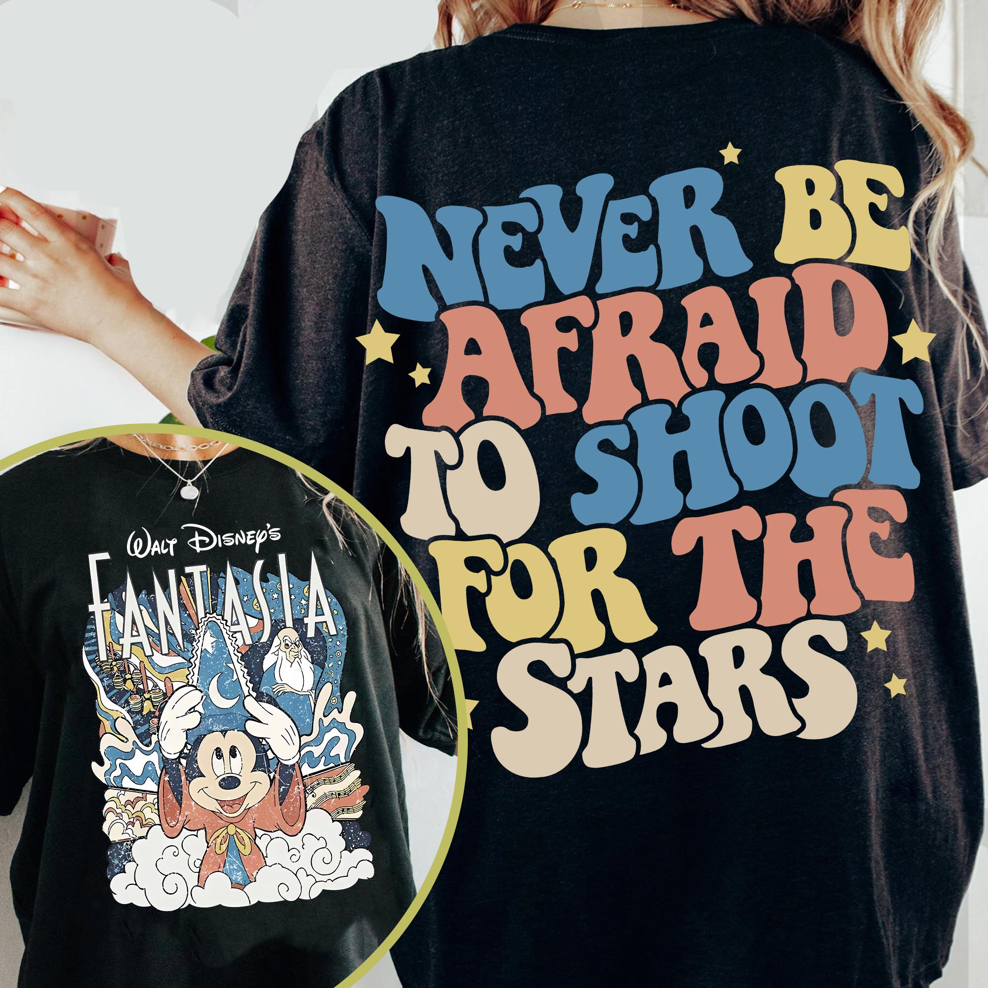 Mickey Fantasia Sorcerer Never Be Afraid Shoot the Stars Comfort 