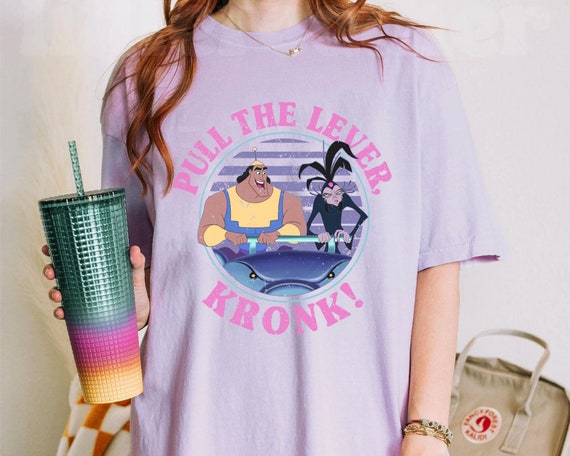 Vintage Kronk and Yzma Pull the Lever Kronk Comfort Colors Shirt