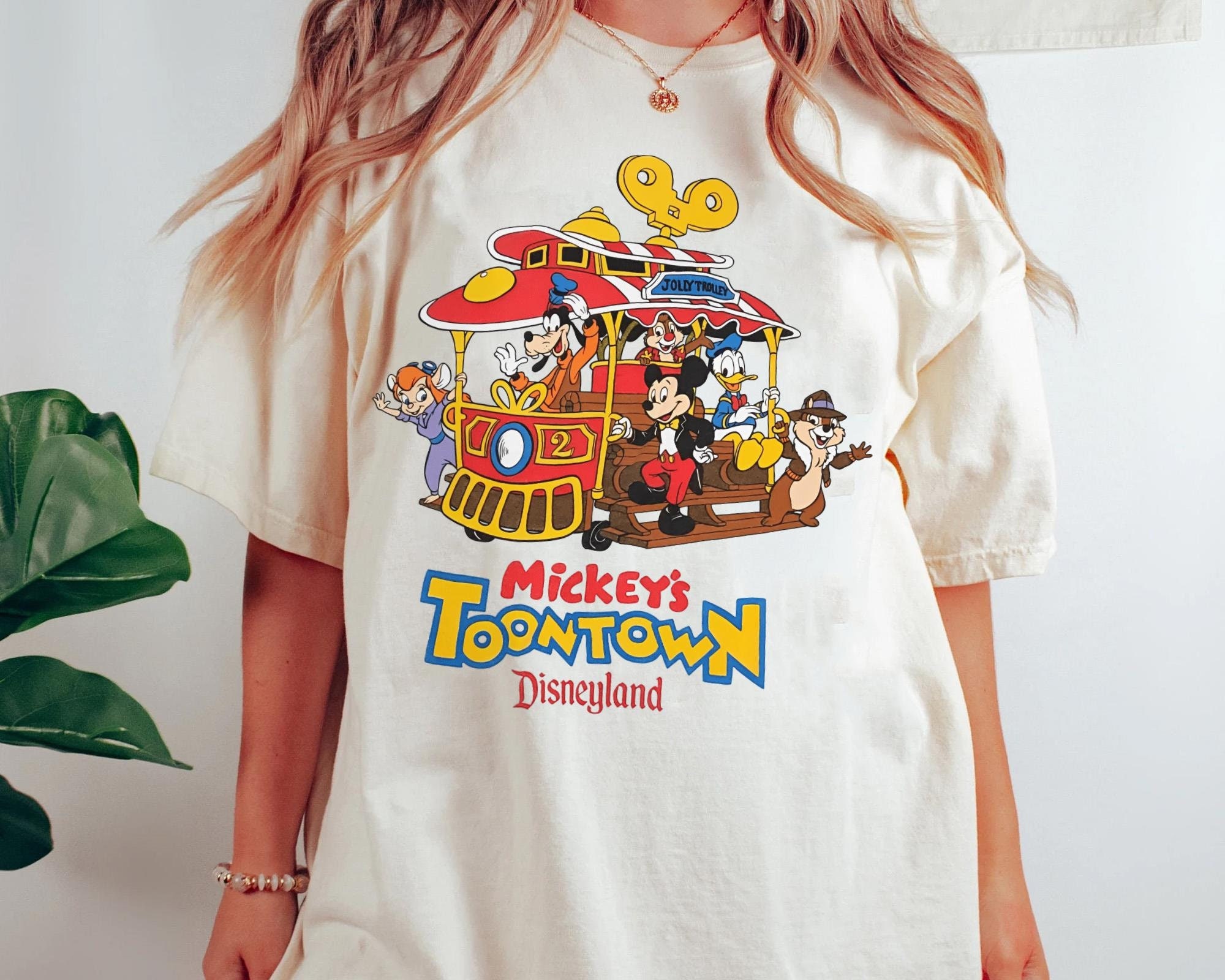 Tokyo Disneyland Toontown 1996 Tシャツ　LL 1996 90 Disney Toontown T-Shirt Tokyo Resort L | eBay