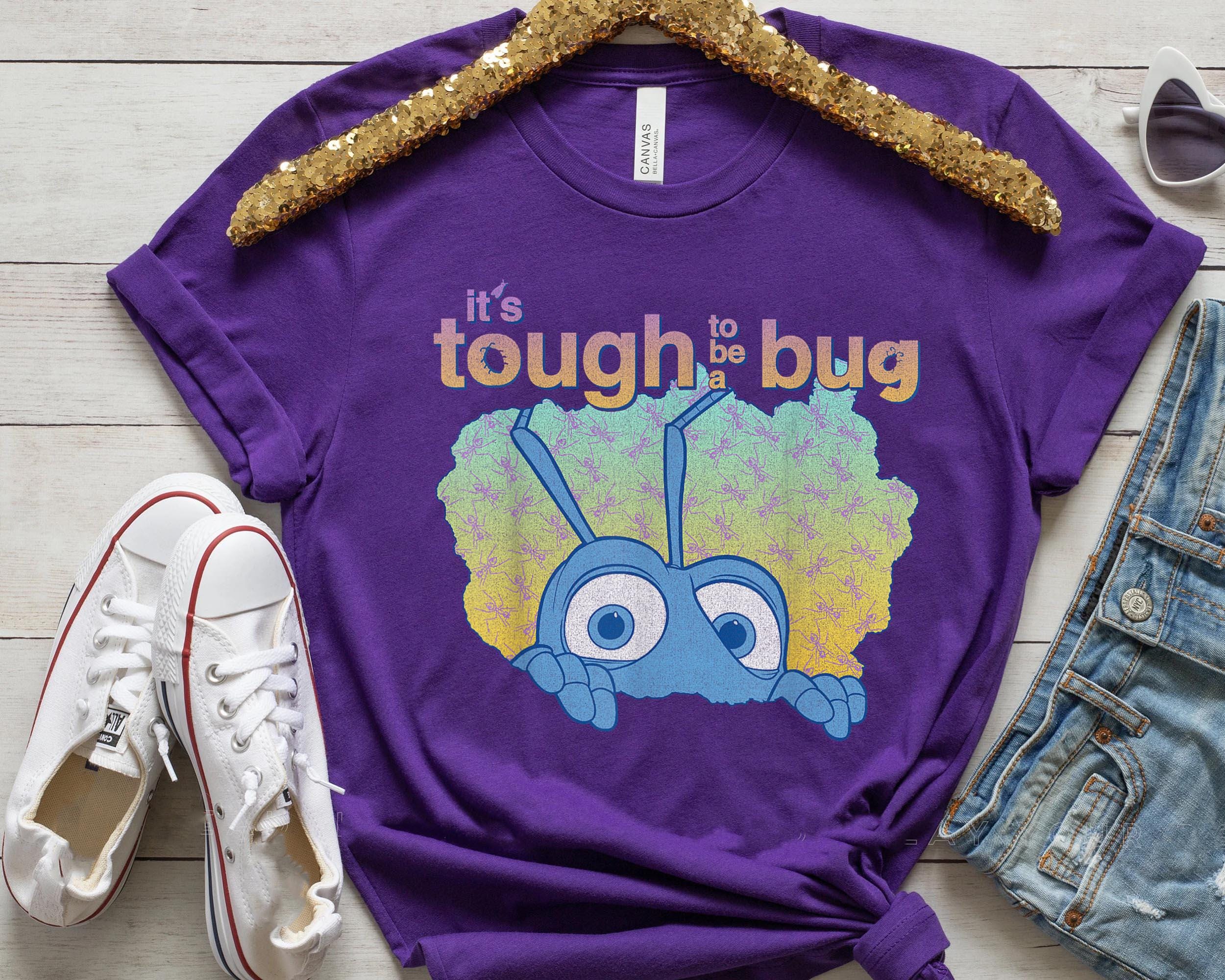 a bugs life Tシャツ 黒 100%コットン　バグズライフ Disney/Pixar】バグズ・ライフ/Tシャツ(PONEYCOMB TOKYO